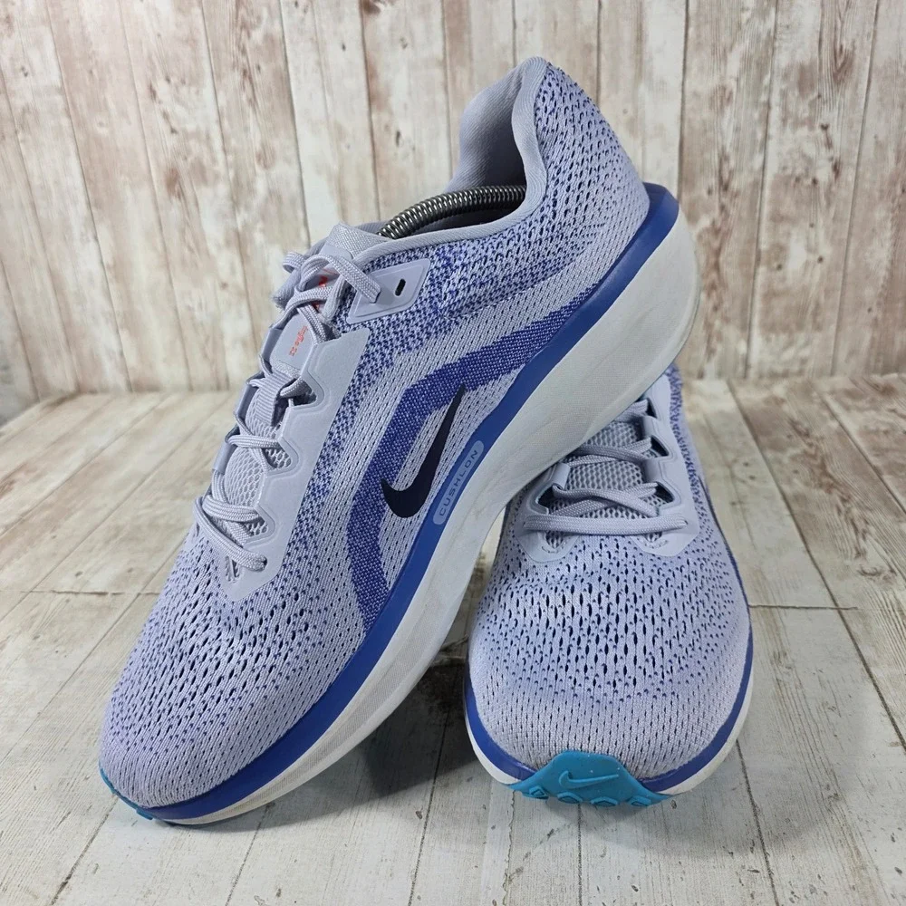 Nike Air Winflo 11 Mens Running Shoes Light Violet Blue FJ9509-006 Size 12